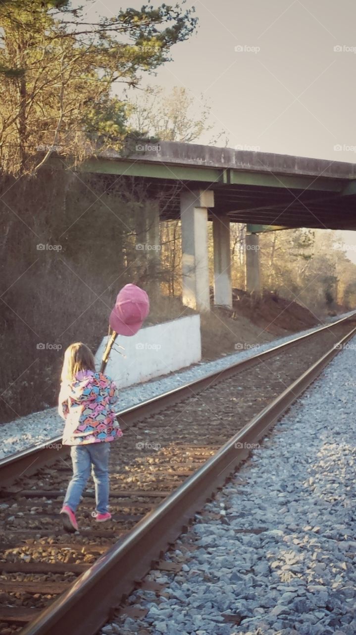 Walking the rails