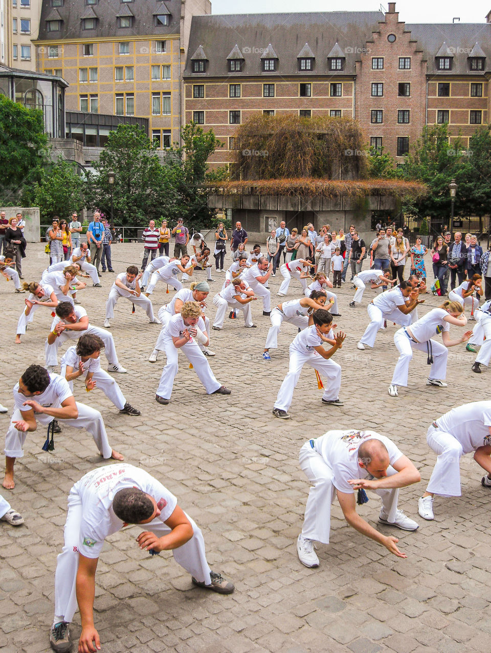 Capoeira in the city