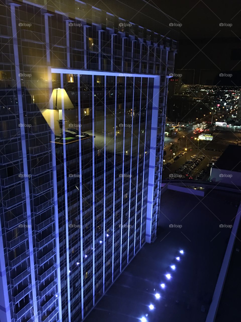Las Vegas hotel view