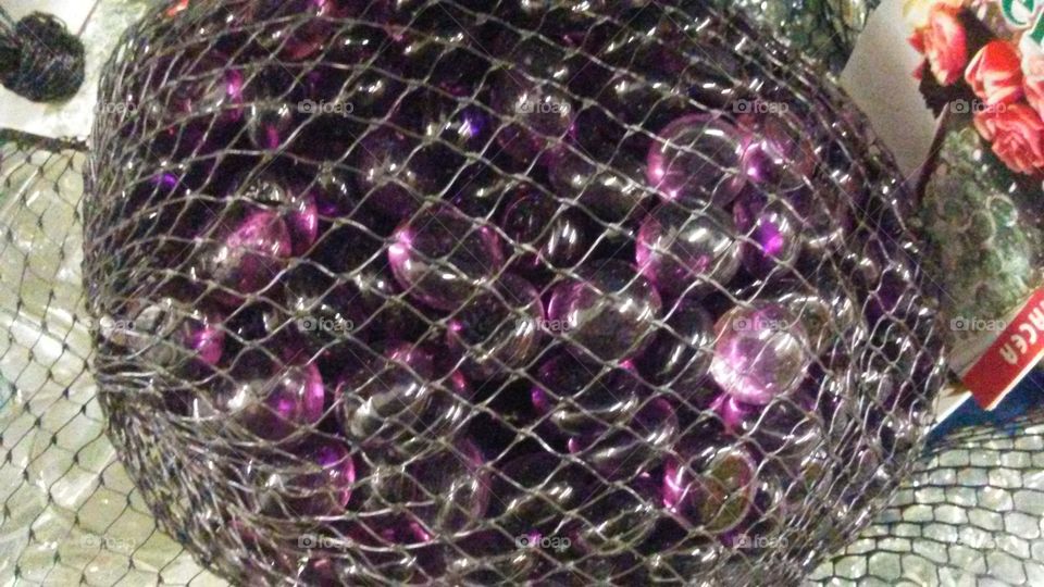 glass marbles