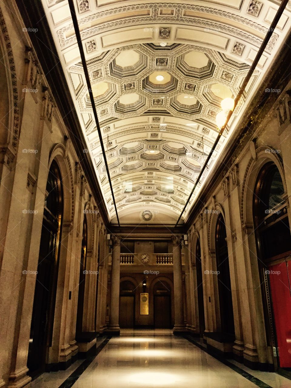 A cool hallway I passed by