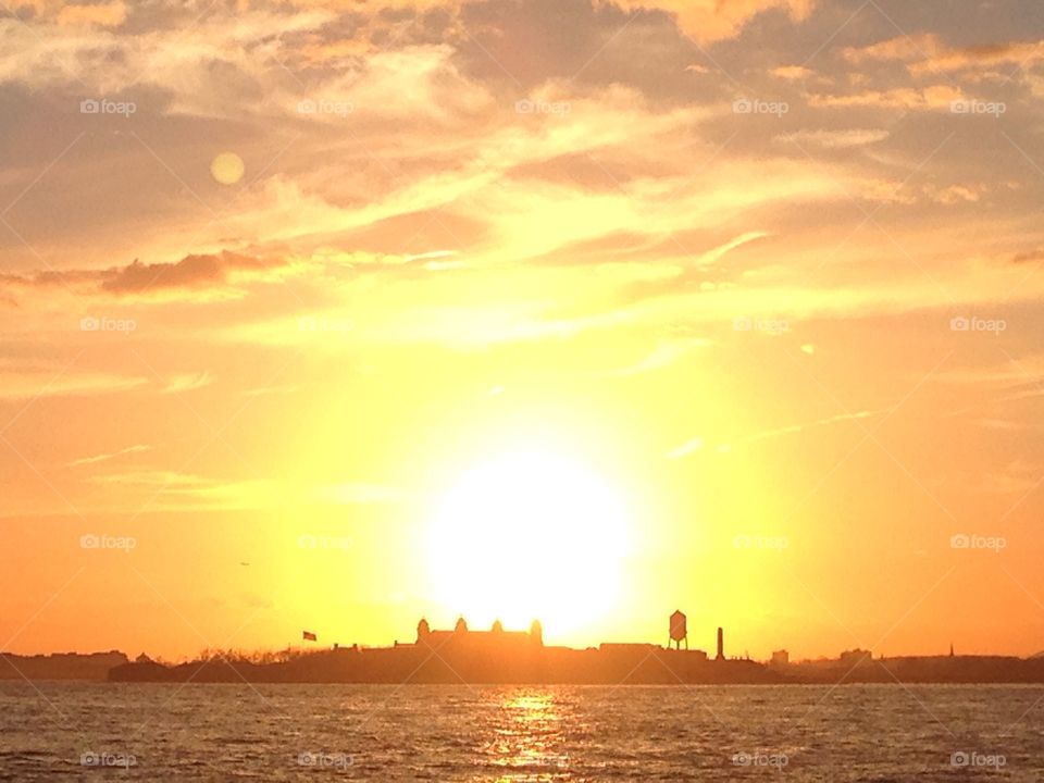 Sunset, Battery Park