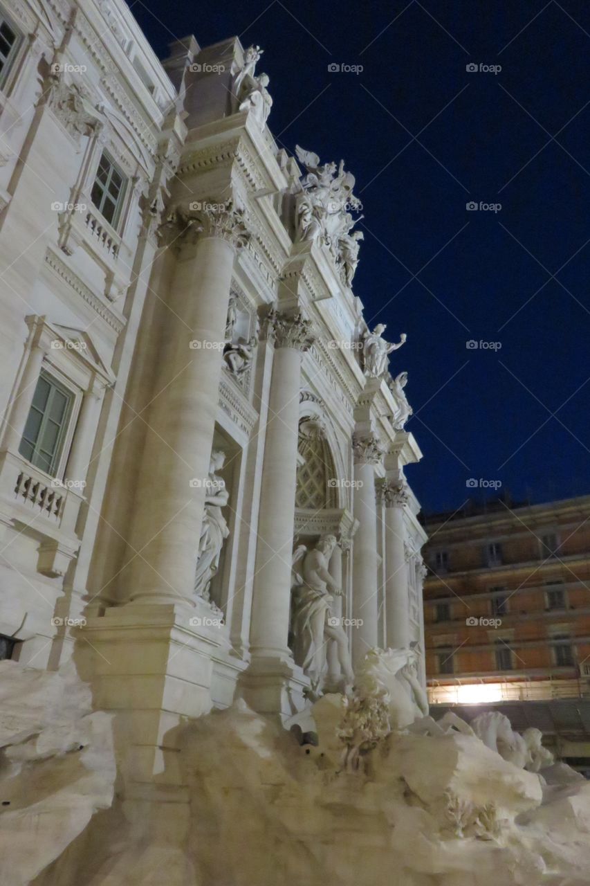 Trevi Fountain Rome
November 2, 2015
One day before restoration completion. 