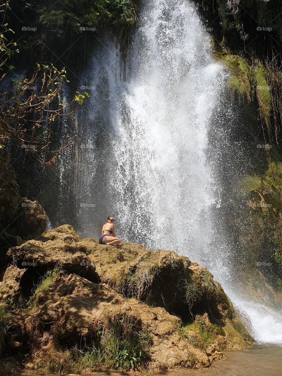 Waterfalls#nature#adventure#summer#rock#human