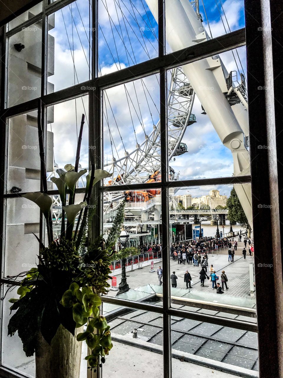 London Eye VIP Lounge - Room with a  view.