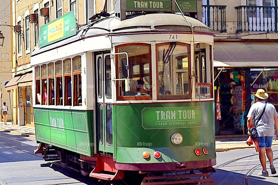 Tour tram in Potugal 