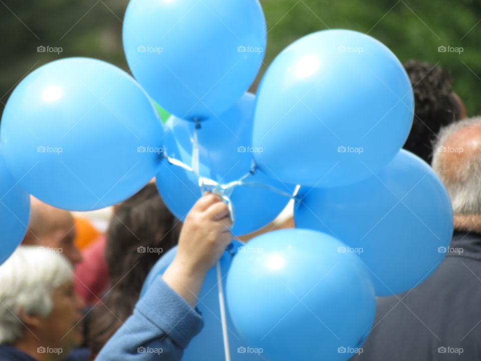 Blue Balloons