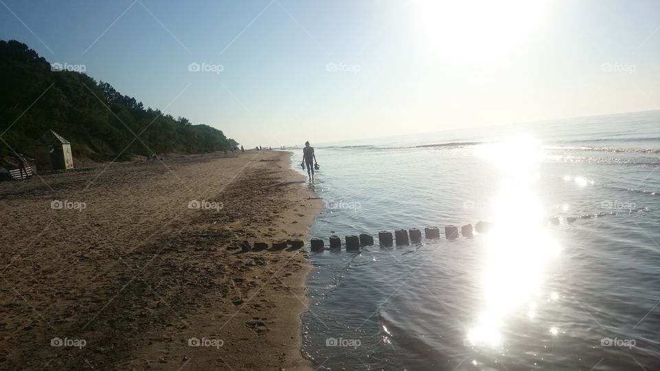 Walk by the sea