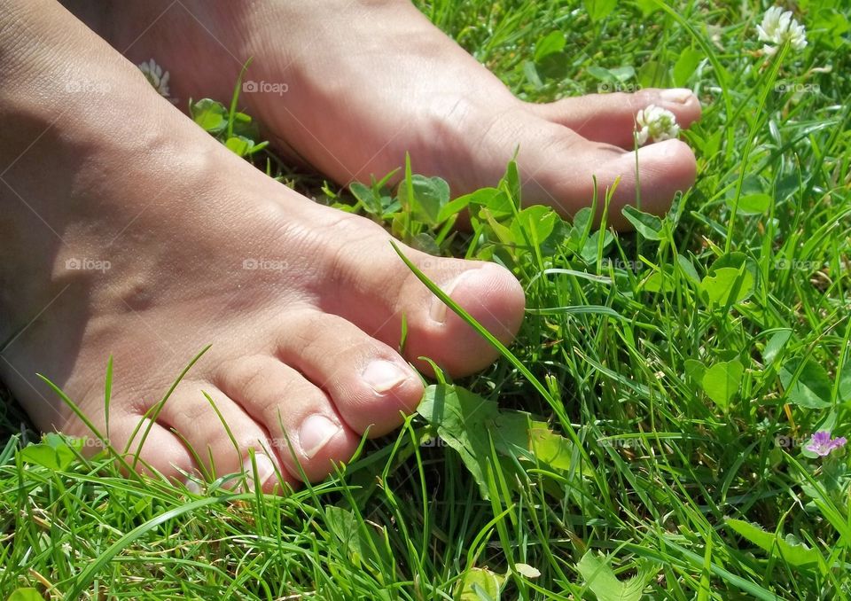 Barefoot in the Garden
