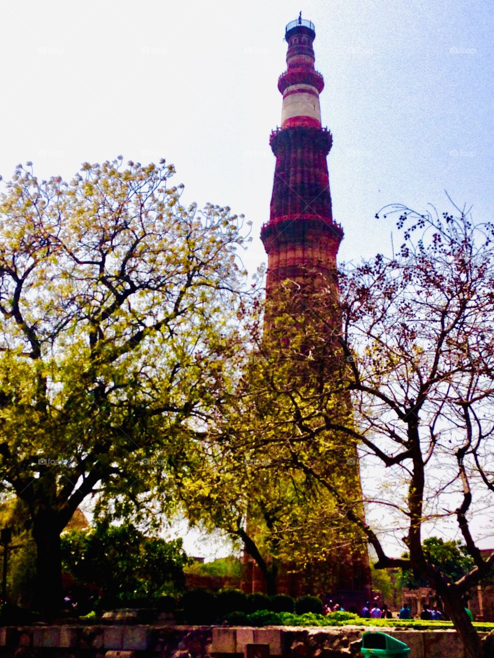 Qutub Minar in New Delhi 