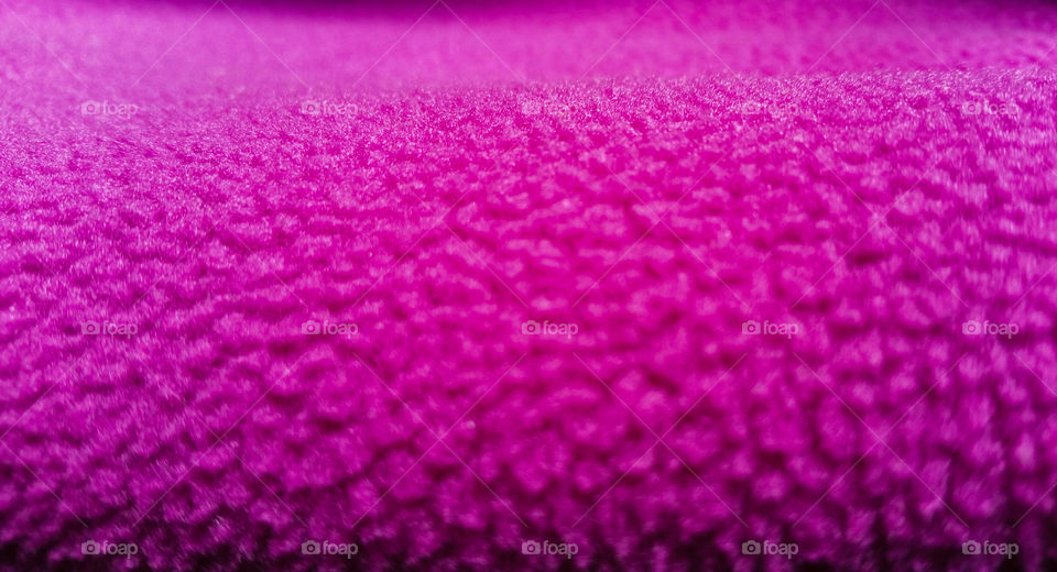 Pink fleece fabric