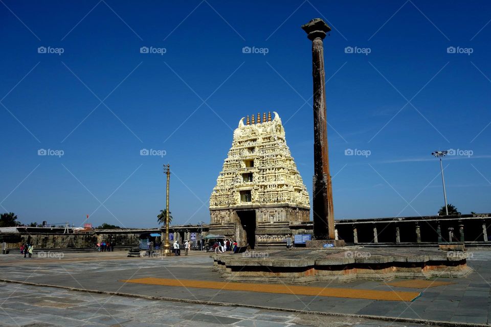 Hoysala architecture  - Belur Chenna Keshava Temple Tower - 12th century