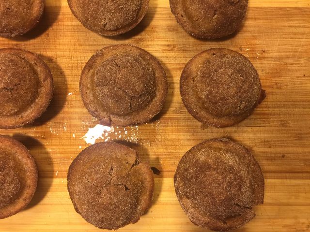 Homemade cinnamon muffins 