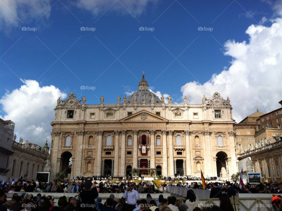 shadow building vatican basilica by rkasak