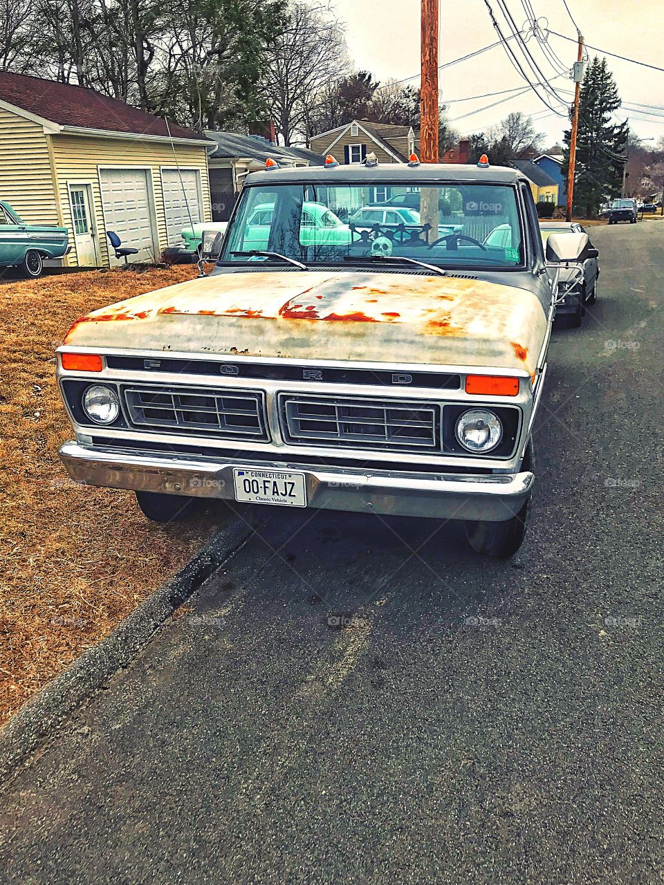 Rusty old truck