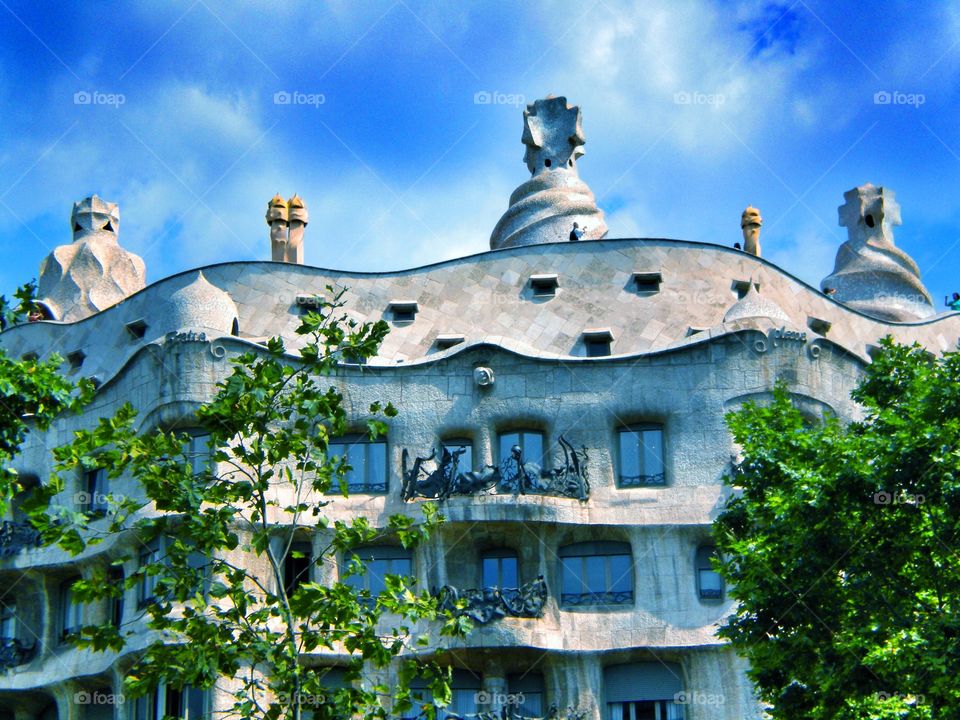 Man on rooftop