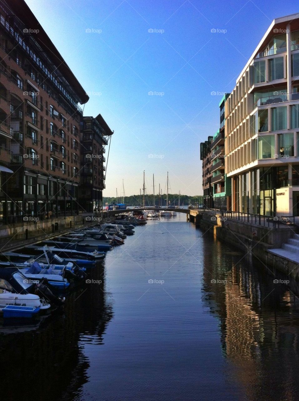 norway sky blue summer by cassiel_a