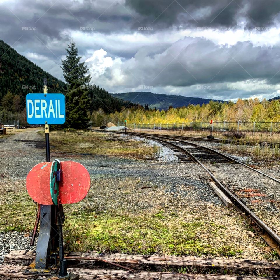 If you don’t keep a straight path, you will eventually derail.. 