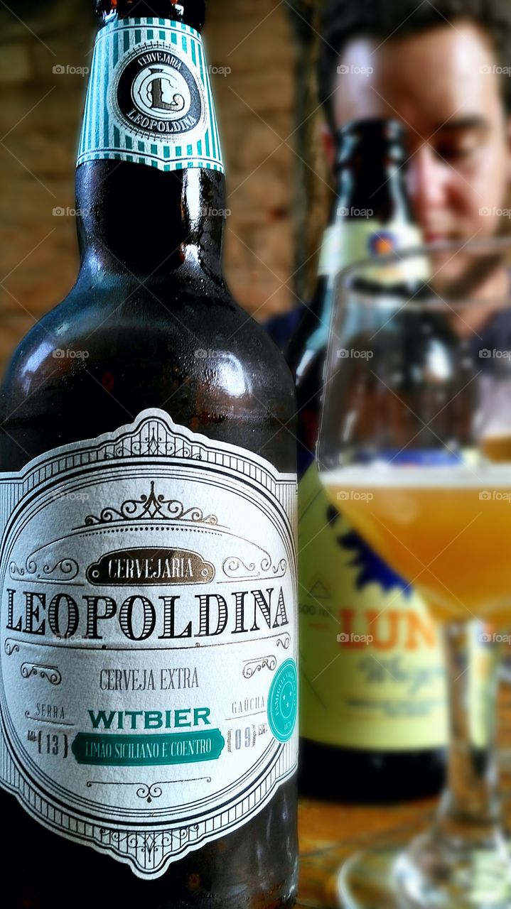 Witbier Sicilian lemon and coriander - Leopoldina Beer