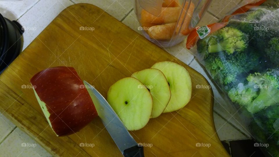 ingredients for a smoothie