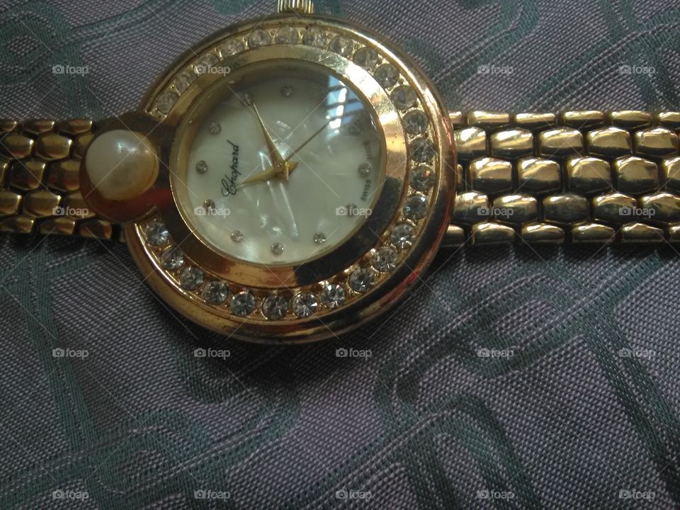 gold watch