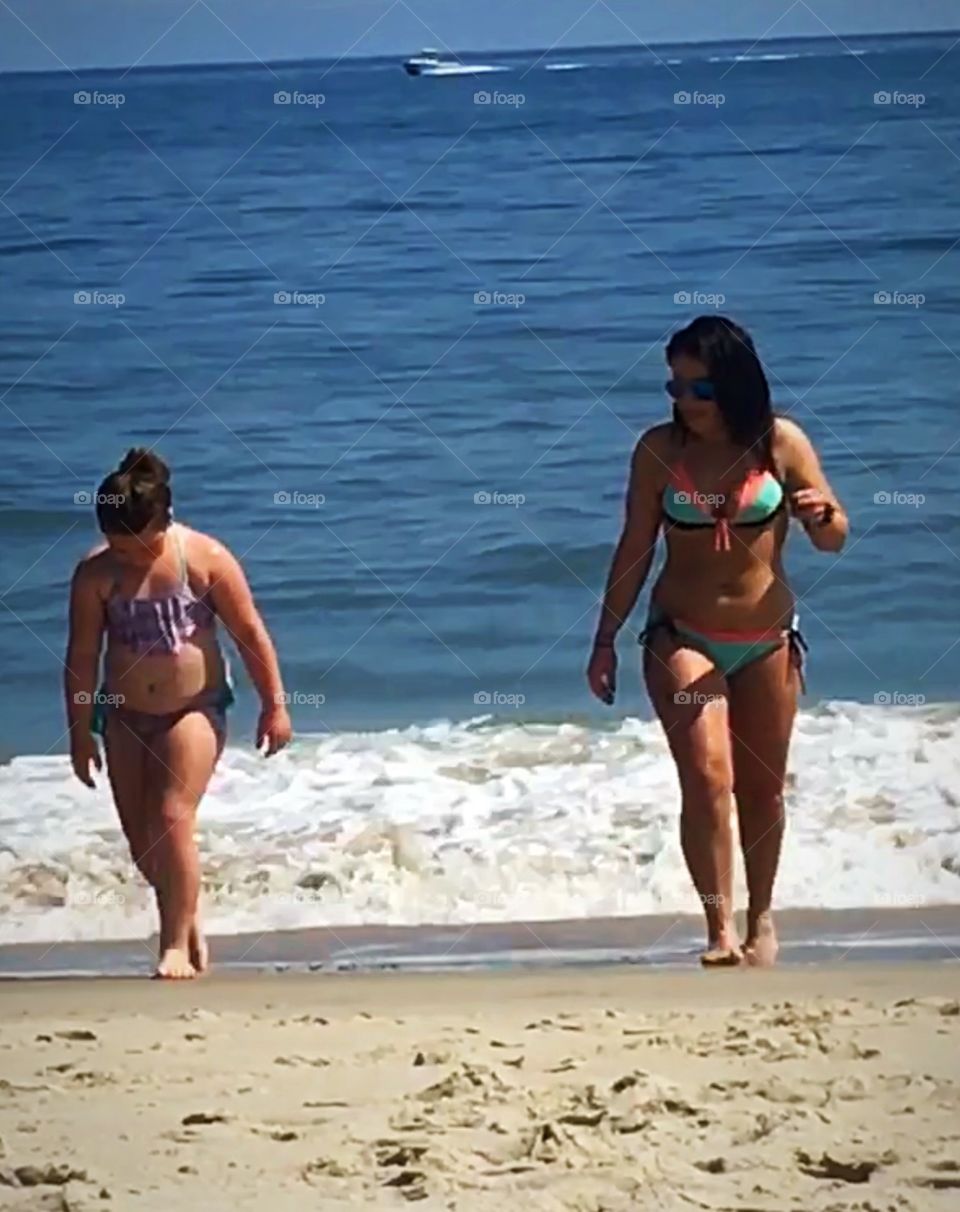 Mother Daughter Beach Day