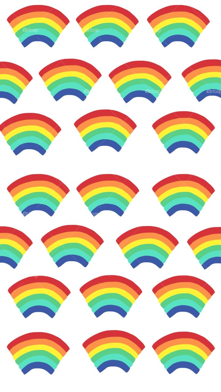 vibrant colors of the rainbow flag, representing the LGBTQ+ community