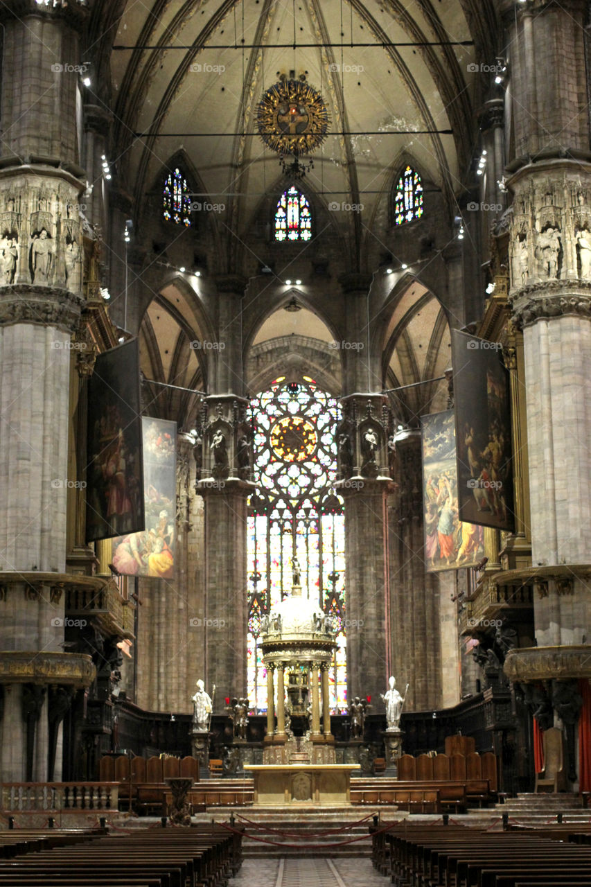 Italy, Milan, the Duomo Cathedral