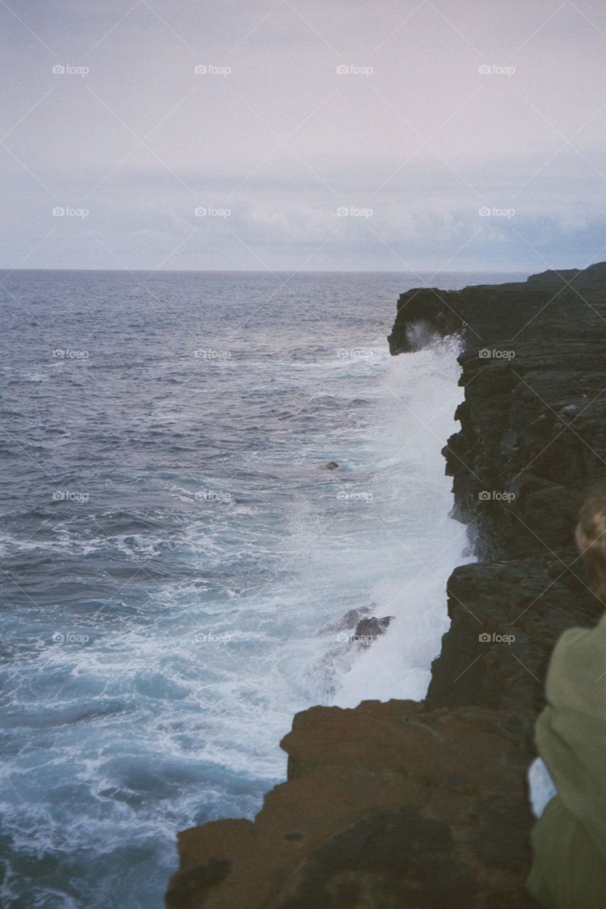 Hawaii cliffs. Hawaii cliffs