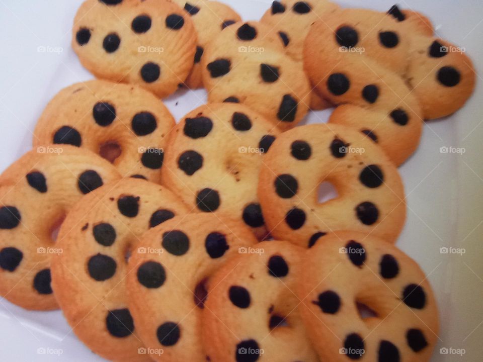 Bánh Qui nhân chocola chip.