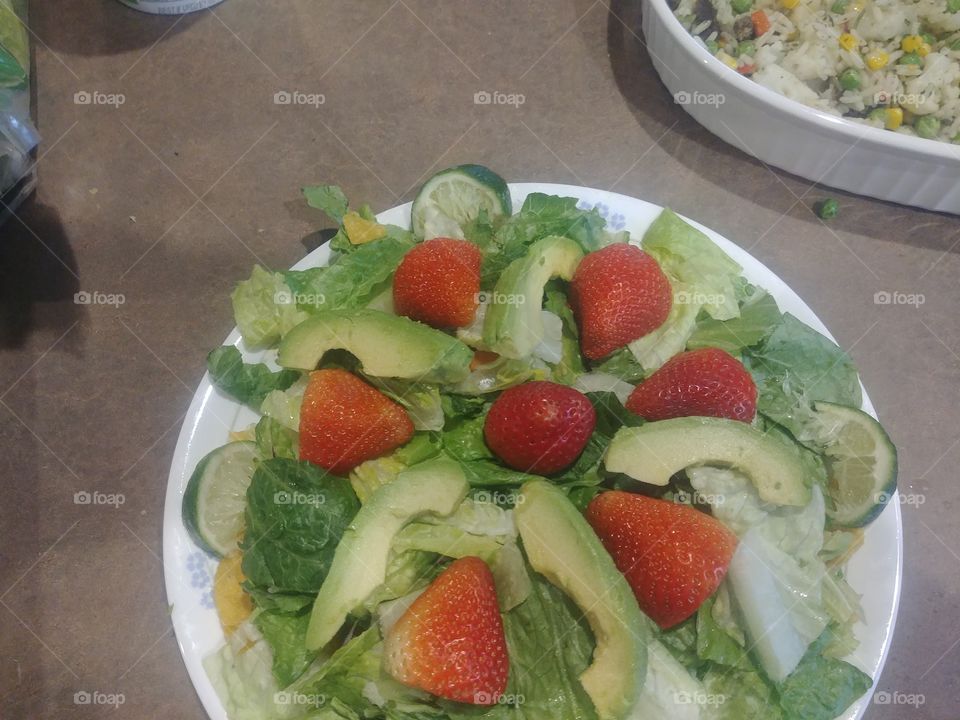 Strawberries add just the right amount of sweetness