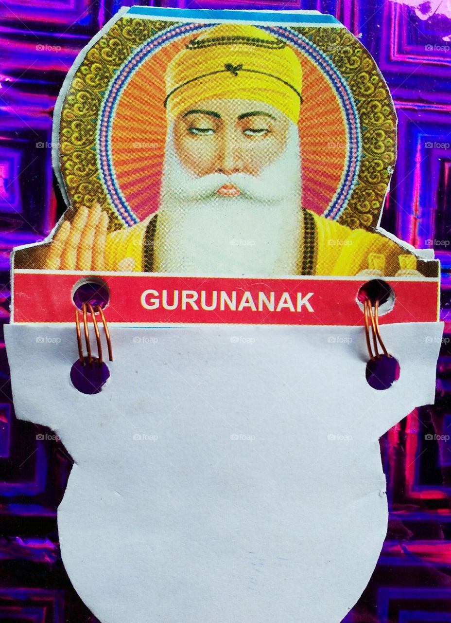 the face book of INDIAN GOD,  GURUNANK,  it's the first book entire the worldwide on him and no one like this in the world.