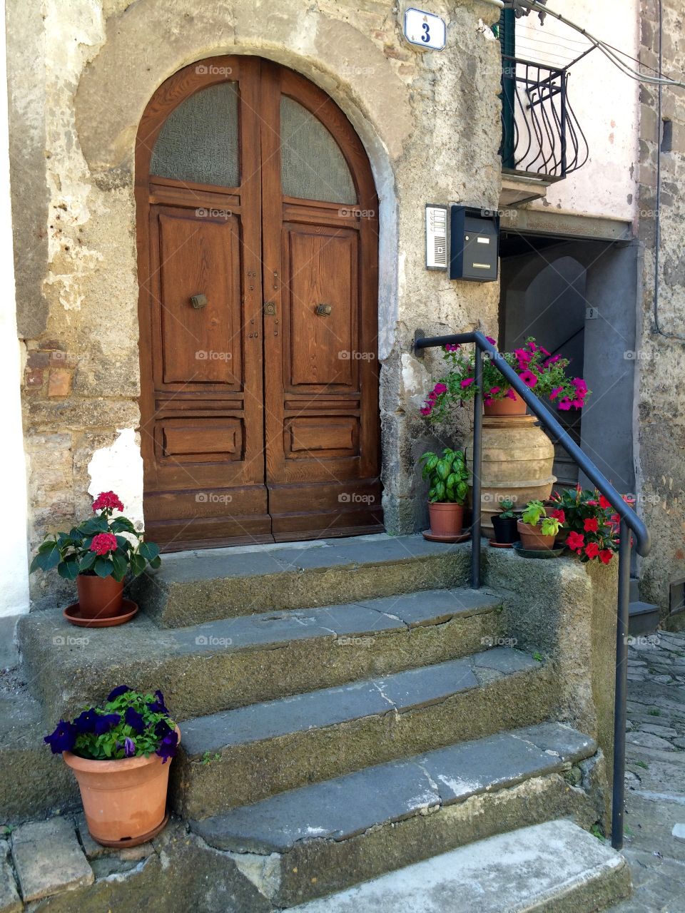 Door. Door in Italy