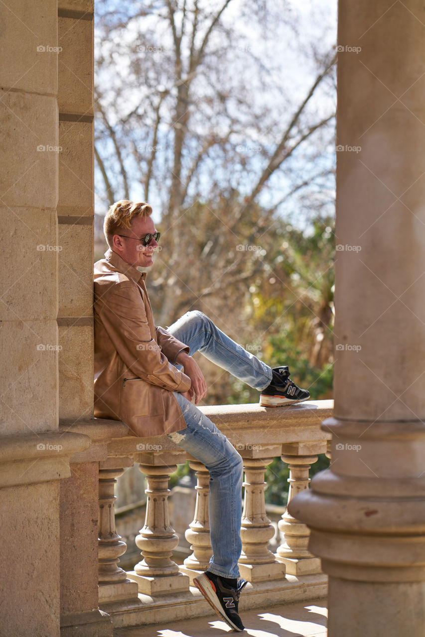 Turistas fotografiándose en Barcelona