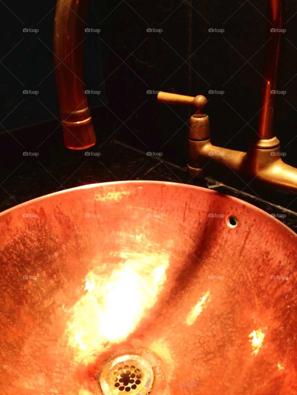 Brass Sink 