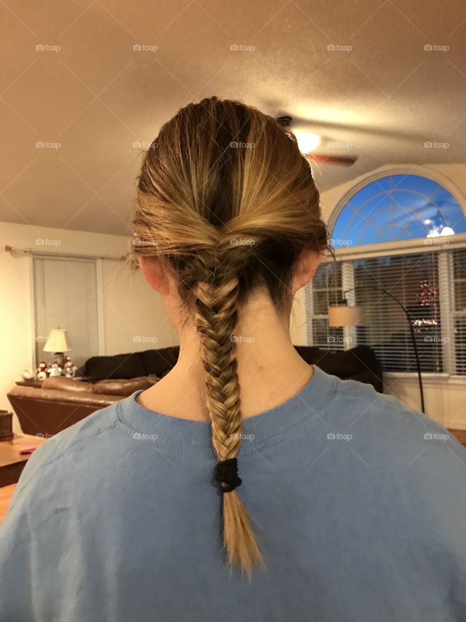 Fish tail braid