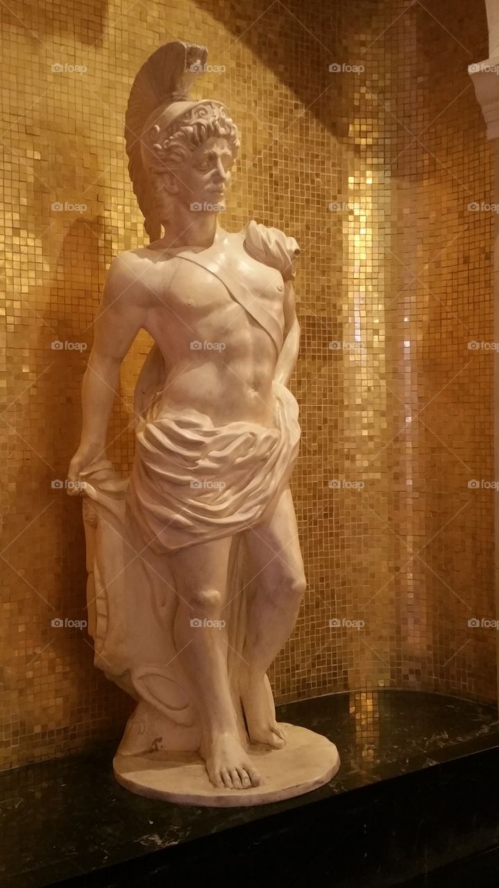 Another Beautiful Statue On Display at Caesars Palace Las Vegas
