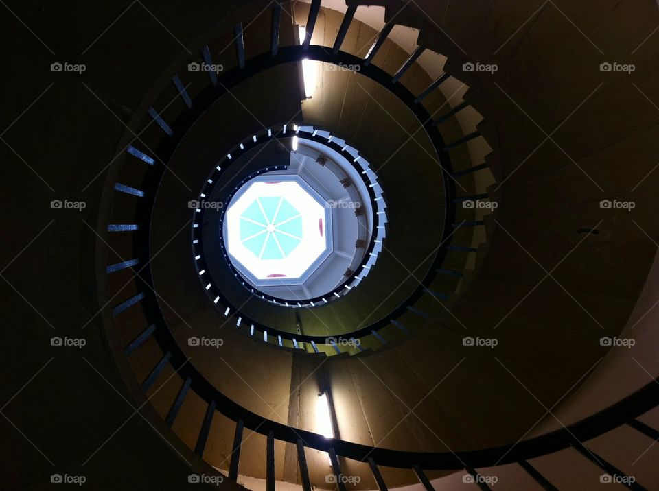 spiral stairs