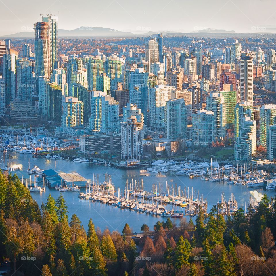 Vancouver from above