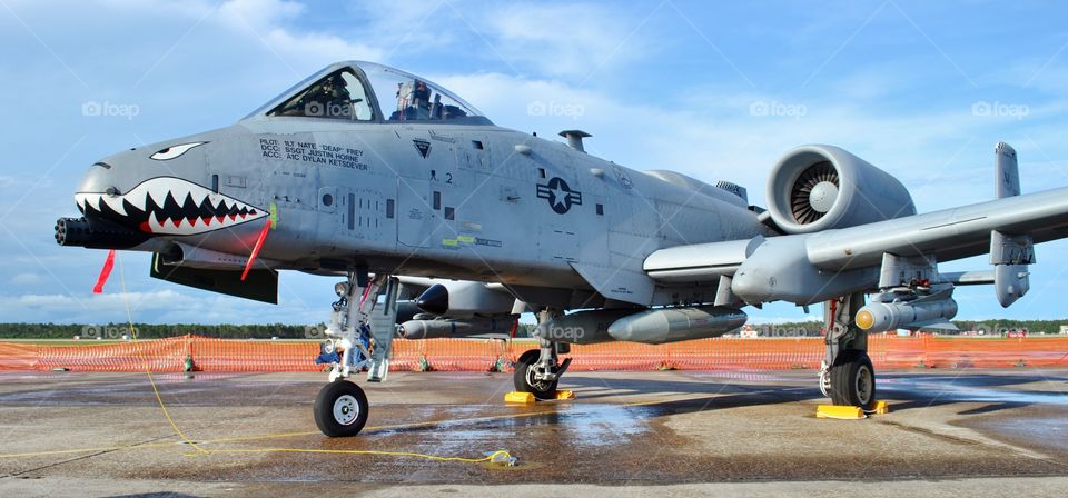 A-10 Warthog Attack Jet
