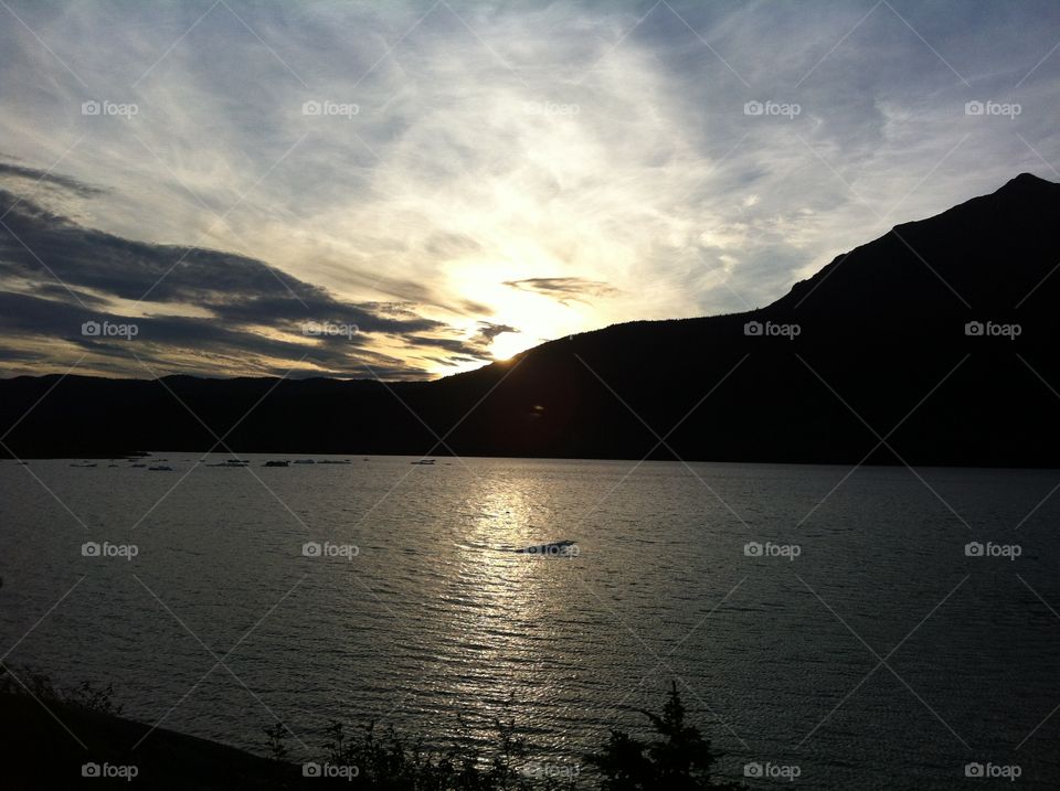 Water, Sunset, No Person, Dawn, Landscape