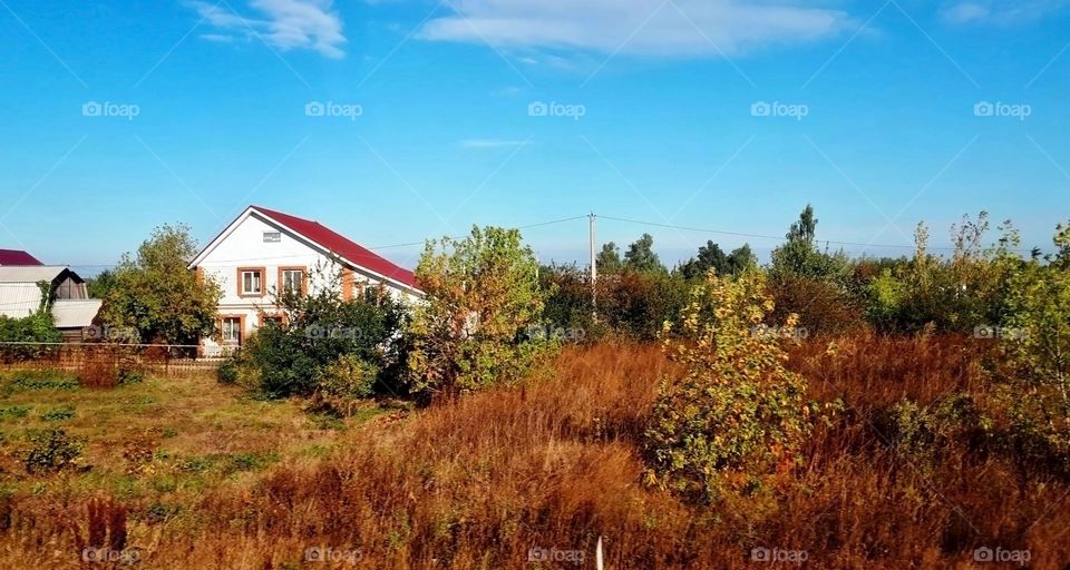 Country plot in Russia