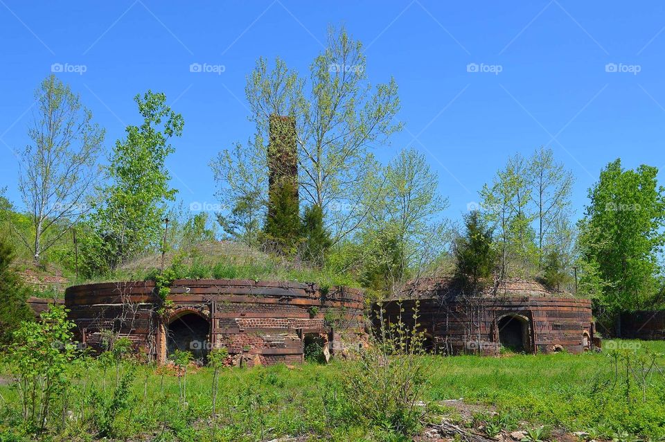 Abandoned Medora Shale Brick Plant, Medora, IN