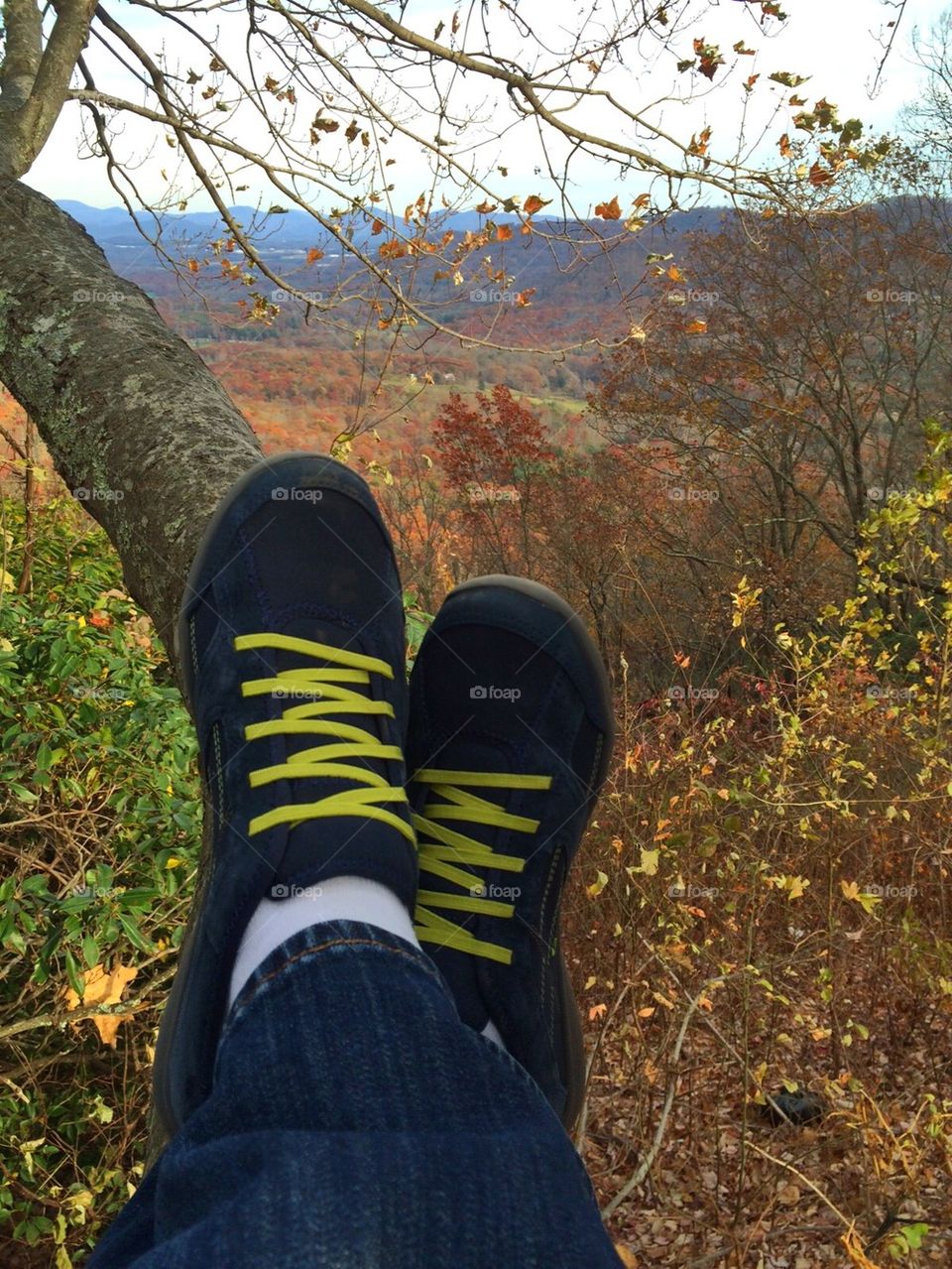 Blue ridge parkway feet