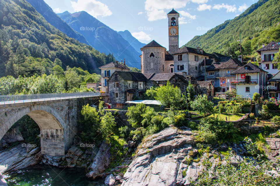 Valle verzasca, switzerland