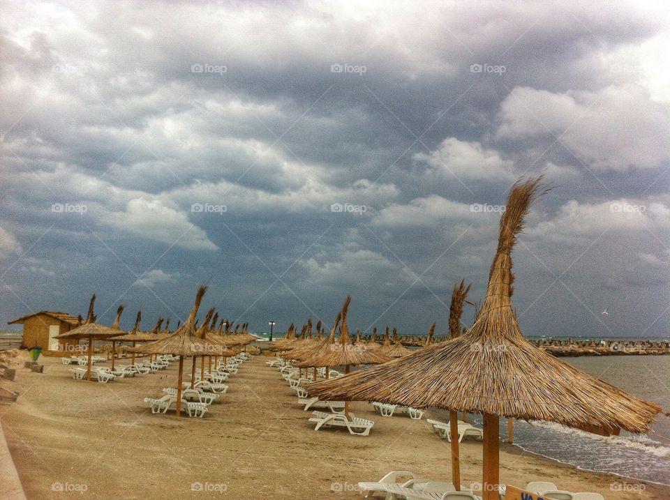 Cloudy day, Mangalia, Romania