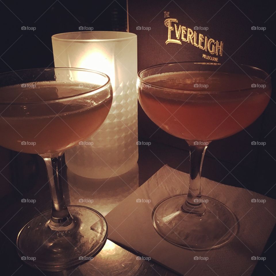 Old time cocktails