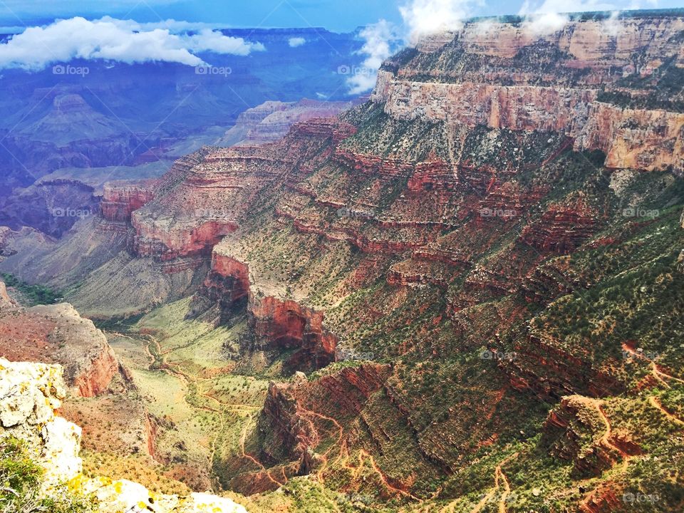 View of grand canyon