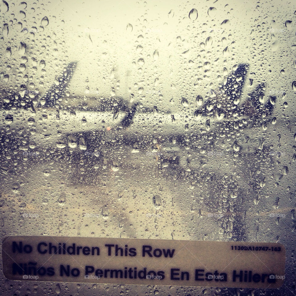 glass children window airplane by sethwolfson