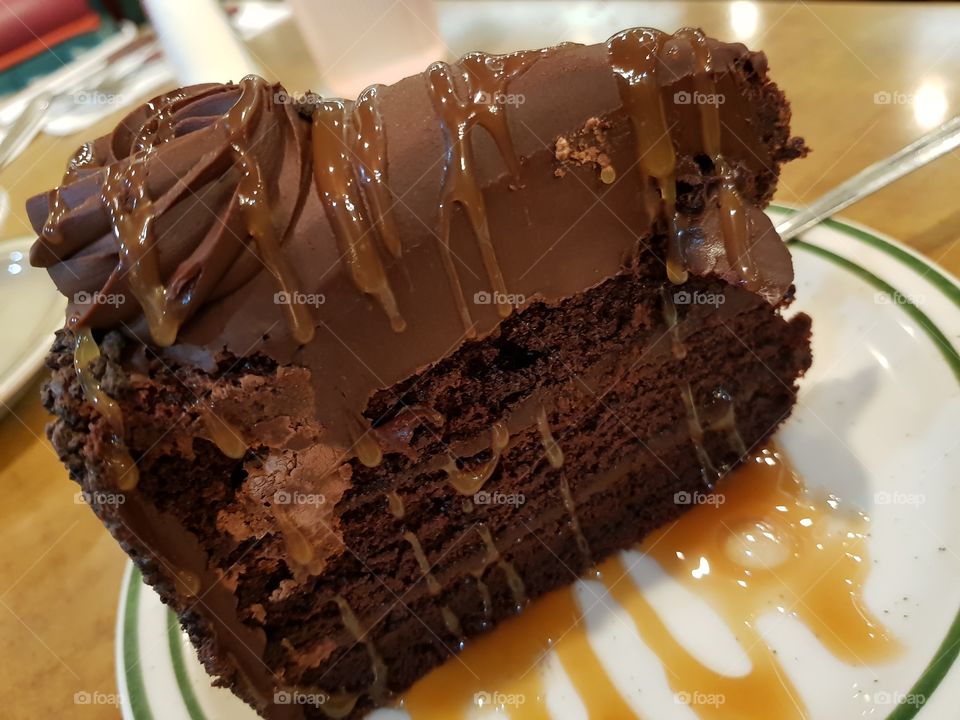 Deliciosisimo pastel de chocolate